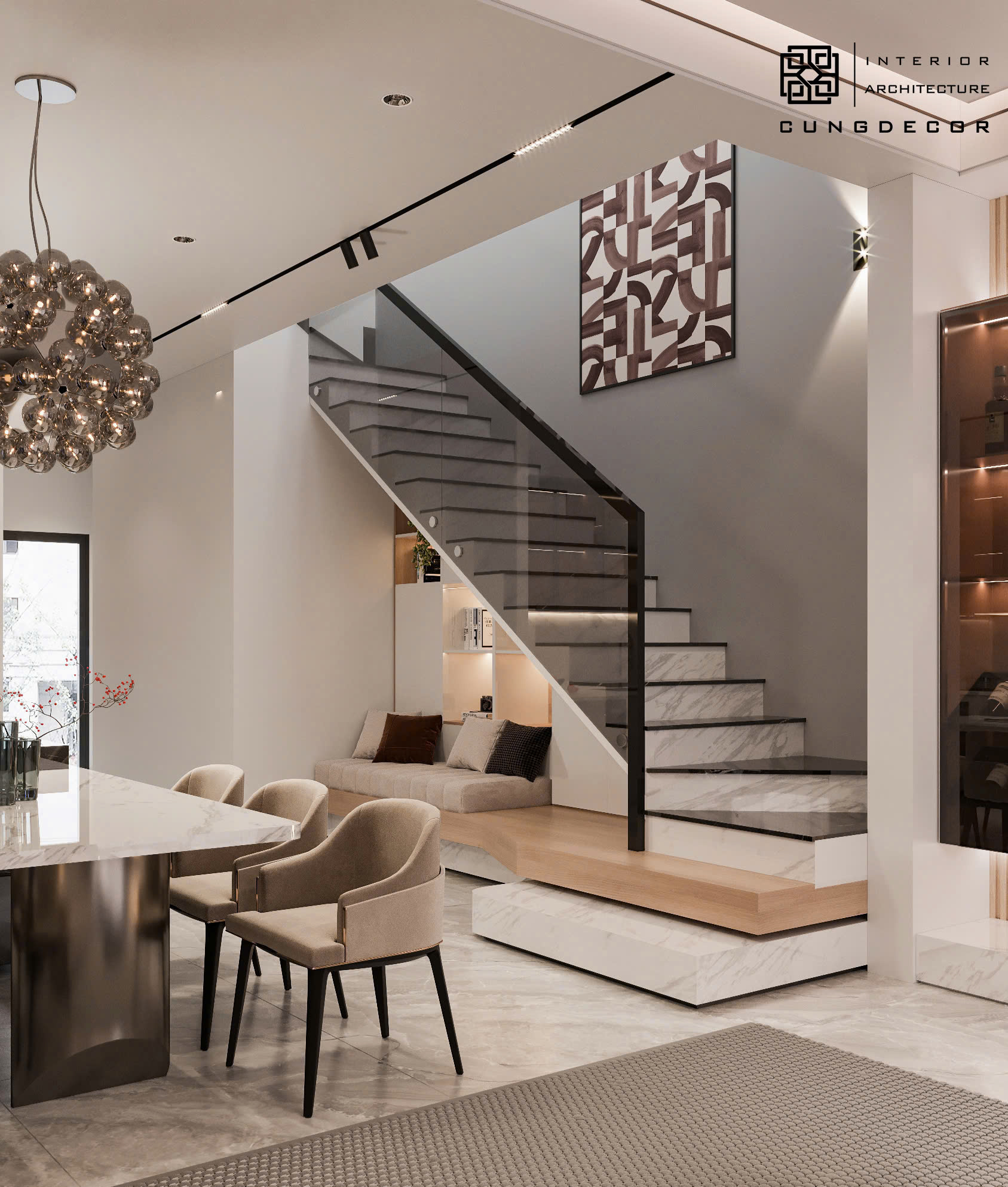 Nhà phố hiện đại